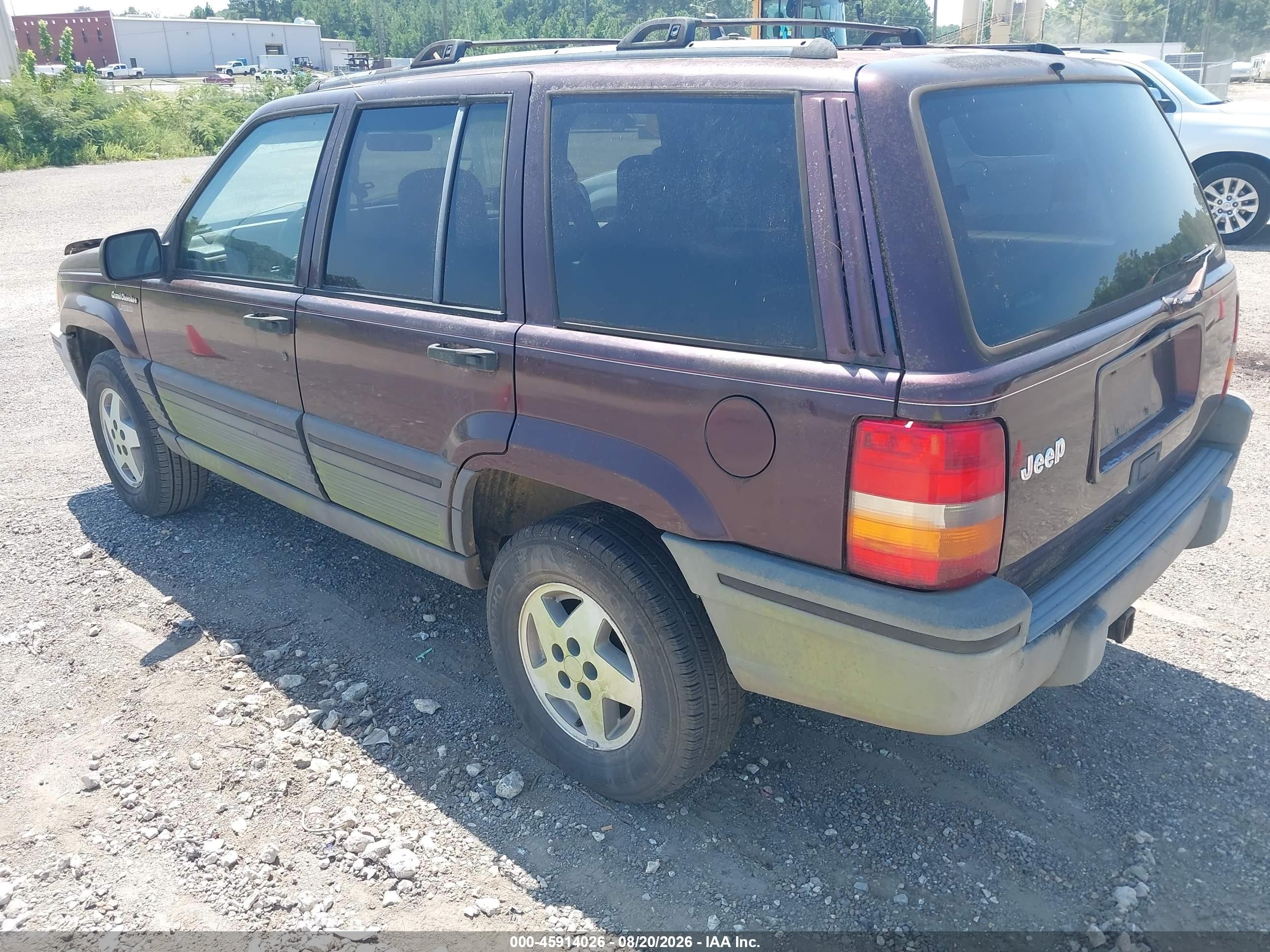 1995 Jeep Grand Cherokee Laredo Burgundy vin: 1J4FX58S3SC739643