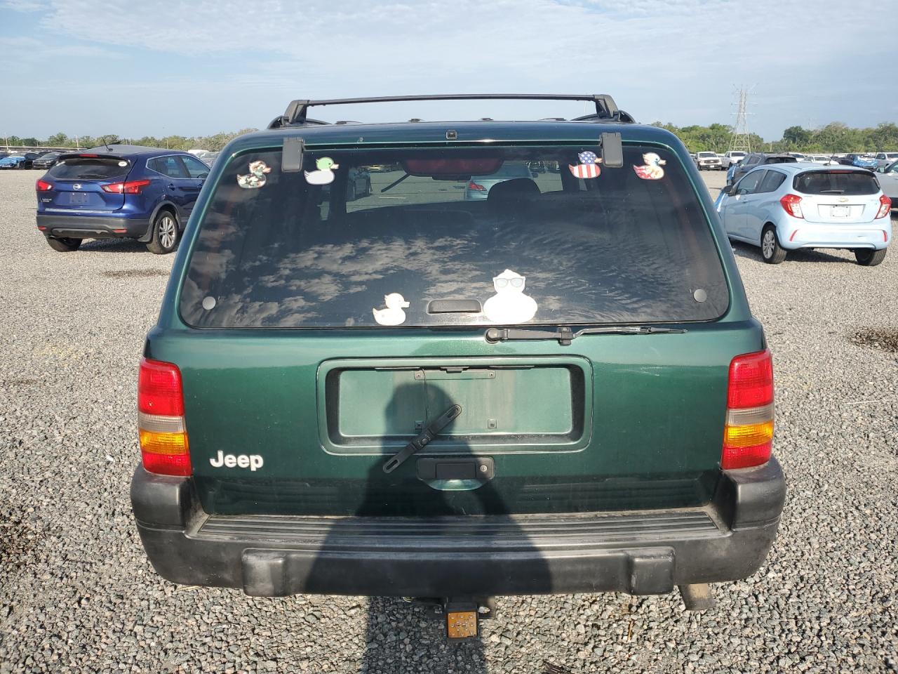 1998 Jeep Grand Cherokee Laredo Green vin: 1J4FX58S4WC317810