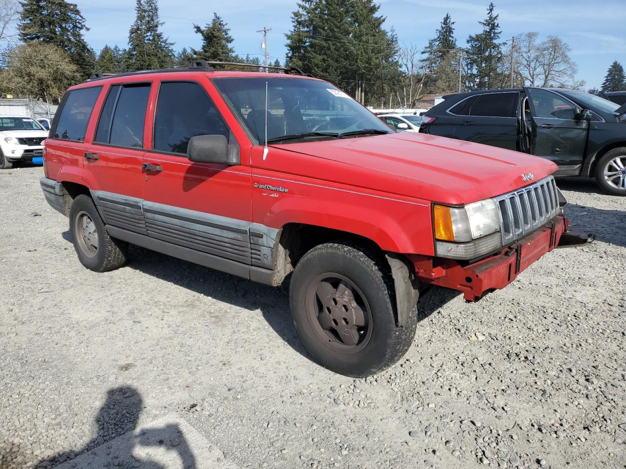 1994 Jeep Grand Cherokee Laredo Красный vin: 1J4FX58S5RC178260