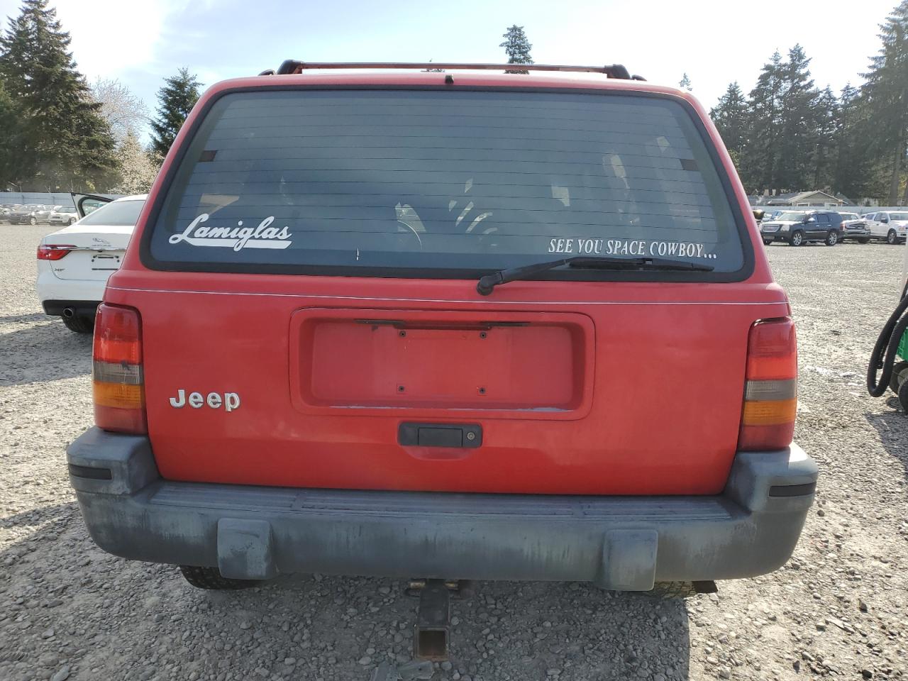 1994 Jeep Grand Cherokee Laredo Красный vin: 1J4FX58S5RC178260