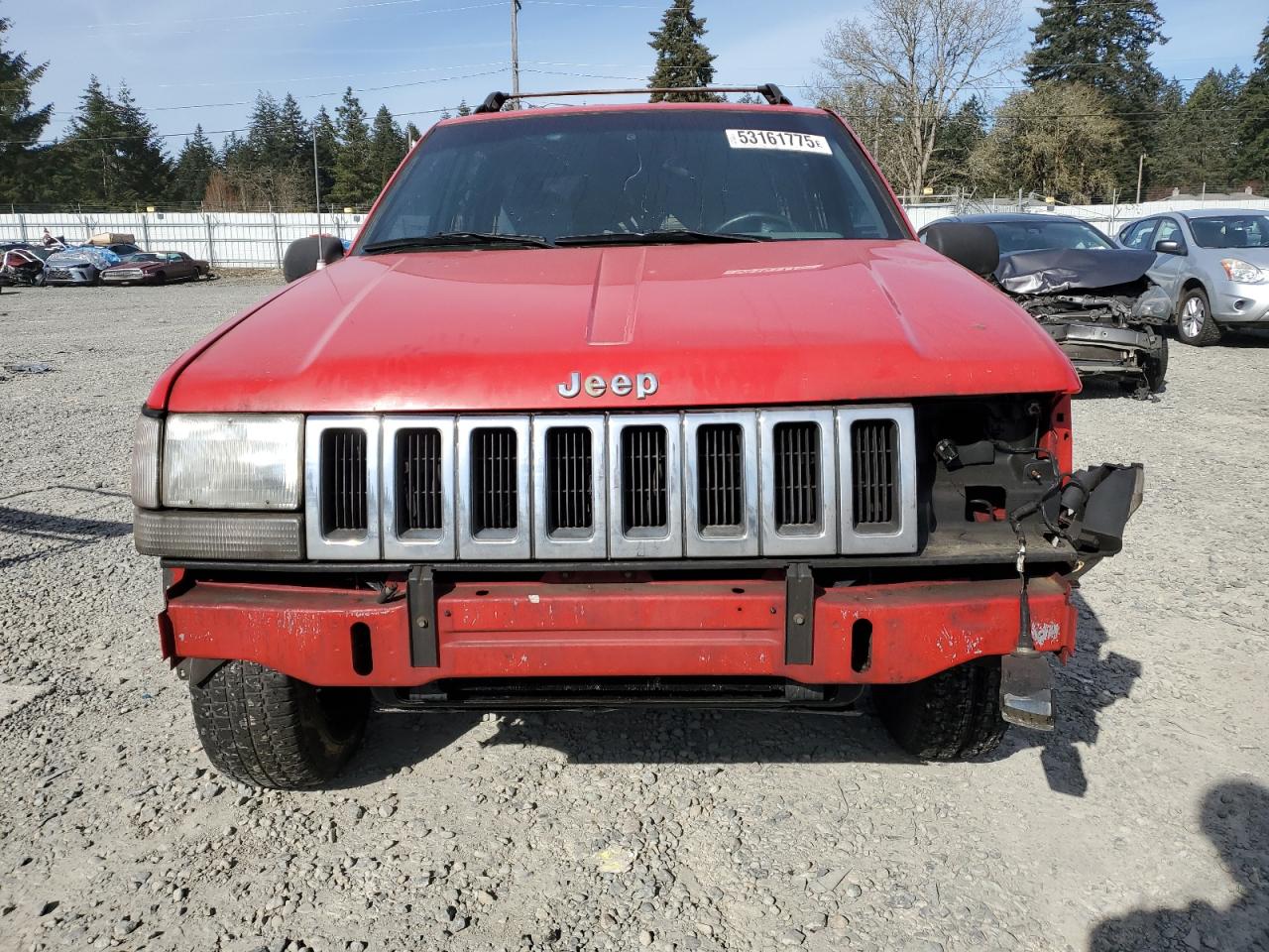 1994 Jeep Grand Cherokee Laredo Красный vin: 1J4FX58S5RC178260