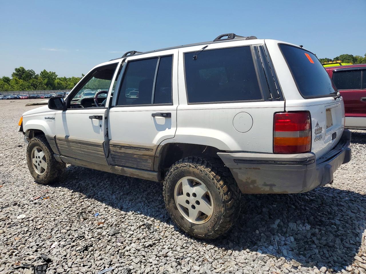 1995 Jeep Grand Cherokee Laredo White vin: 1J4FX58S5SC640032