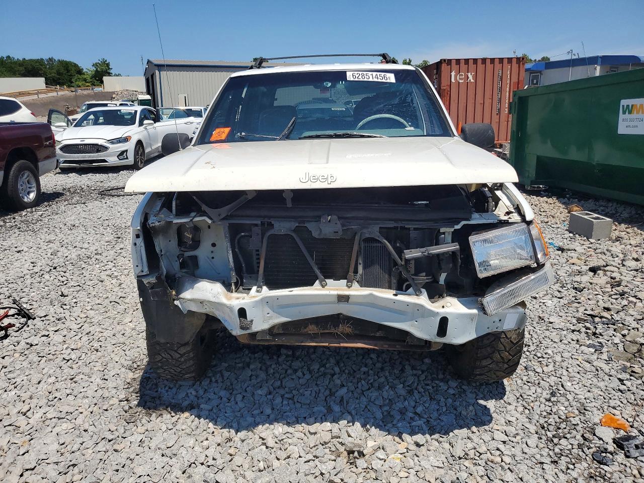 1995 Jeep Grand Cherokee Laredo White vin: 1J4FX58S5SC640032