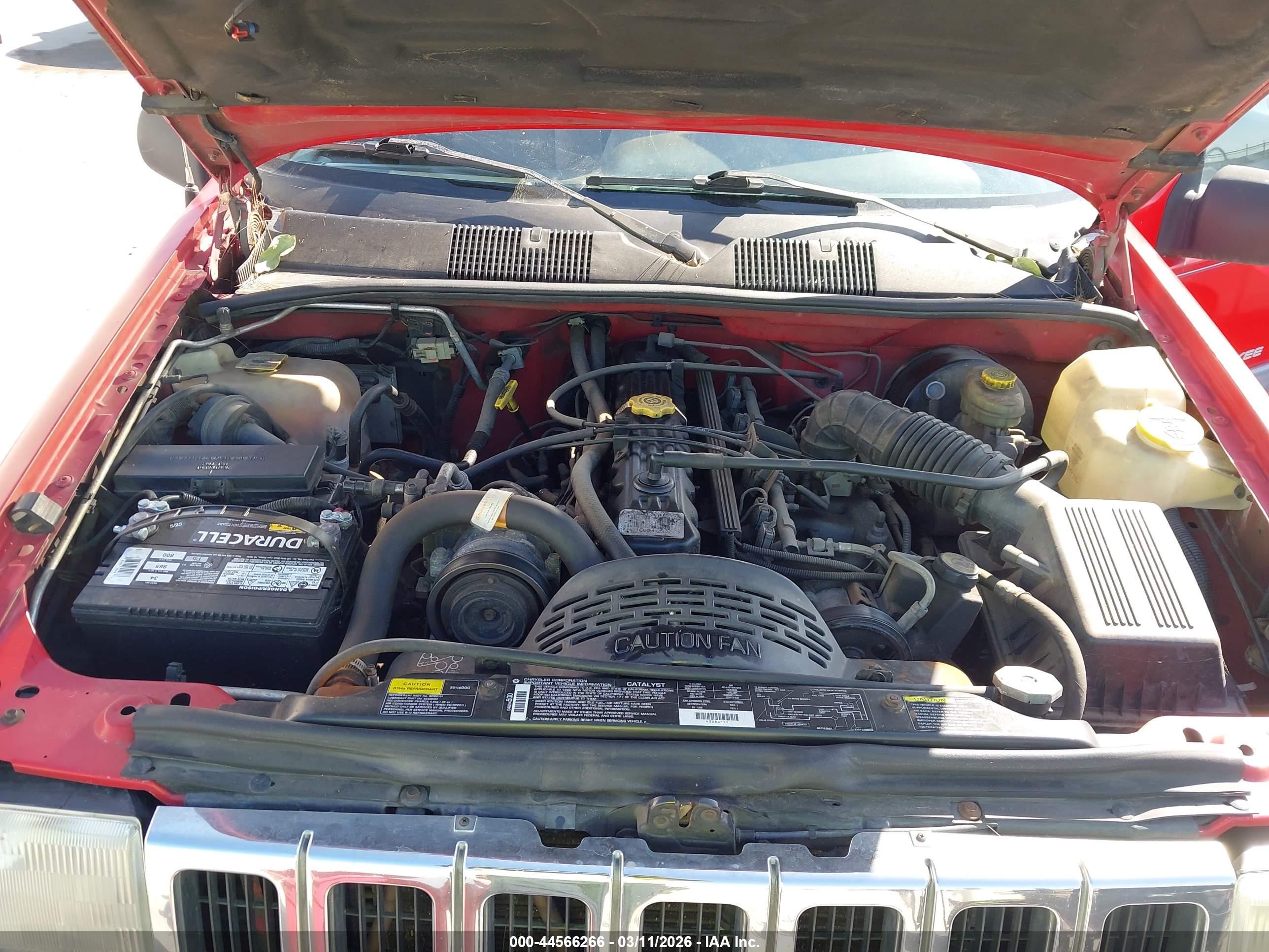 1996 Jeep Grand Cherokee Laredo Red vin: 1J4FX58S5TC339665