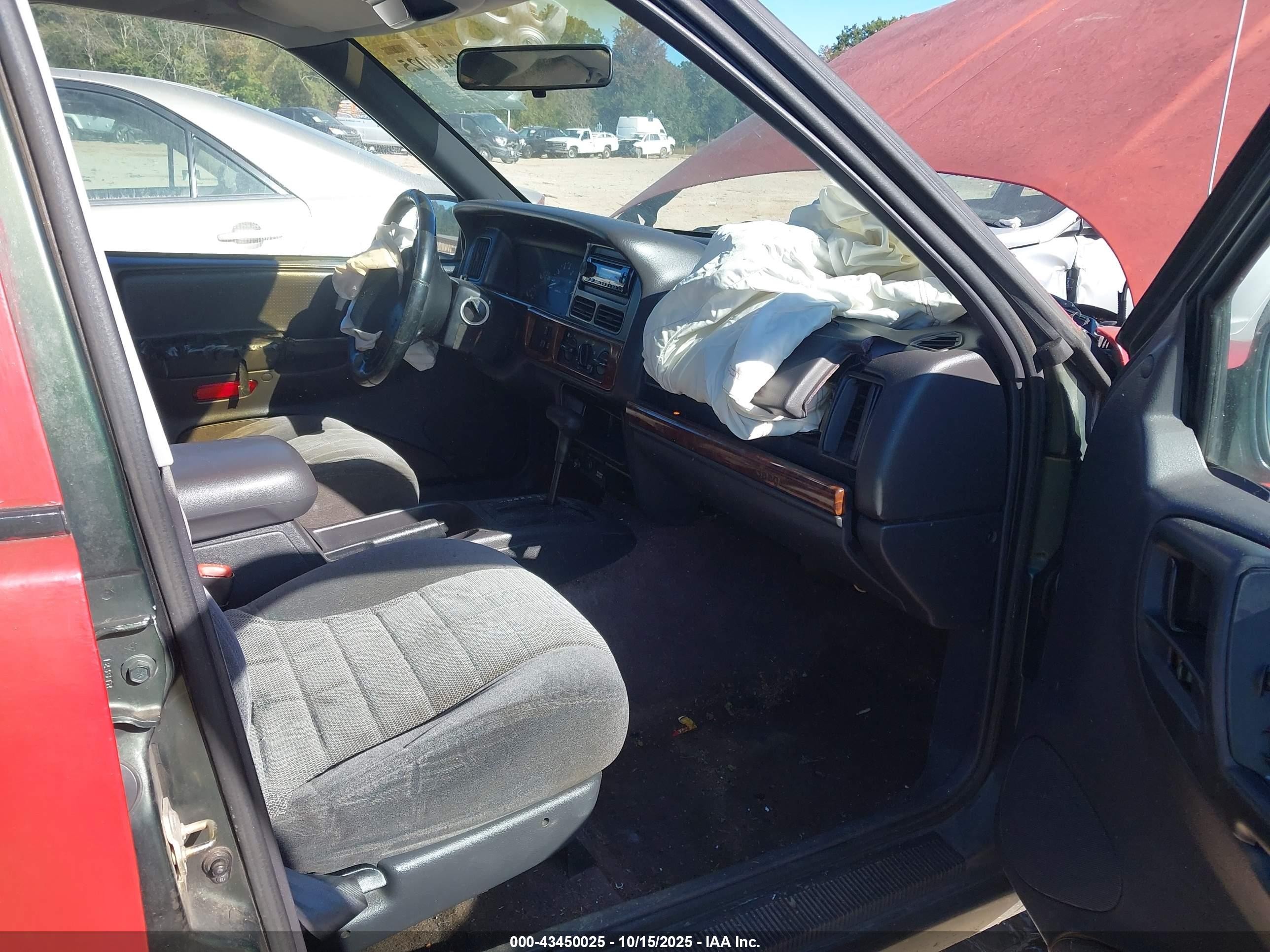 1996 Jeep Grand Cherokee Laredo Red vin: 1J4FX58S5TC397274