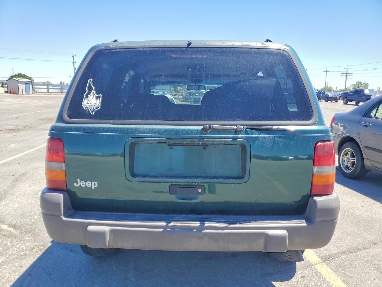 1996 Jeep Grand Cherokee Laredo Green vin: 1J4FX58S6TC173642