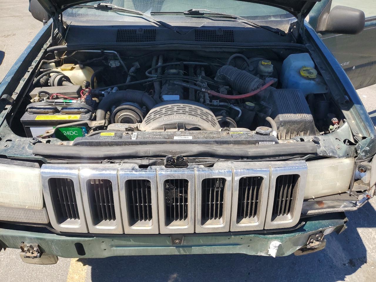 1996 Jeep Grand Cherokee Laredo Green vin: 1J4FX58S6TC173642