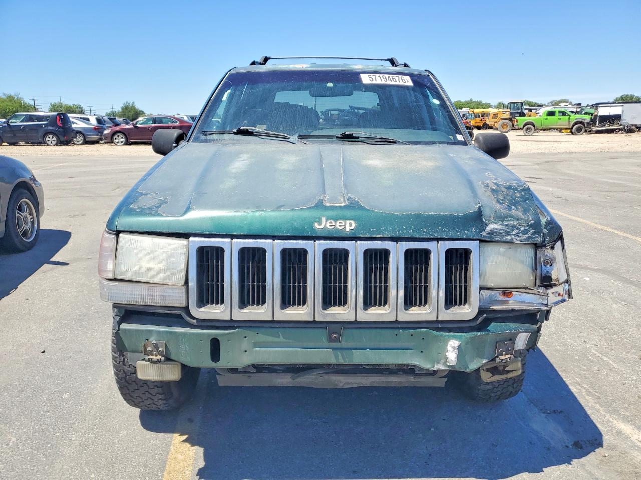 1996 Jeep Grand Cherokee Laredo Green vin: 1J4FX58S6TC173642