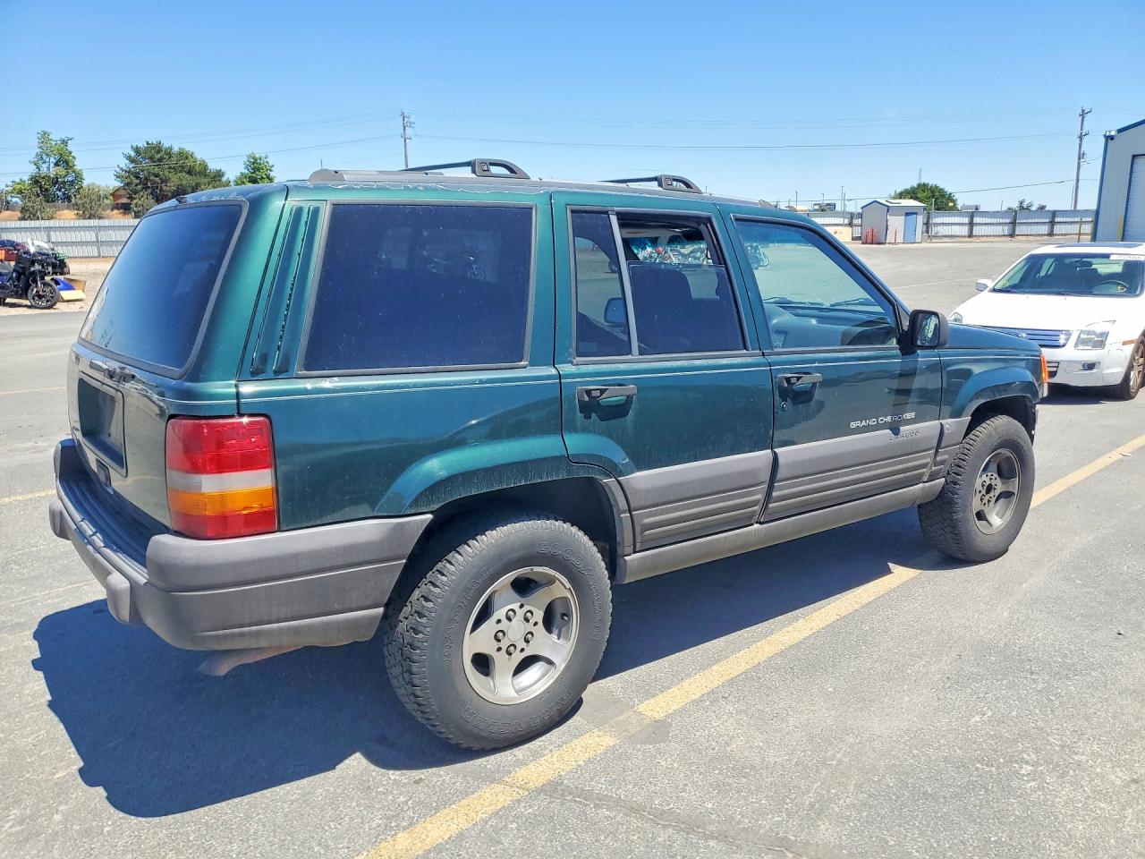 1996 Jeep Grand Cherokee Laredo Green vin: 1J4FX58S6TC173642