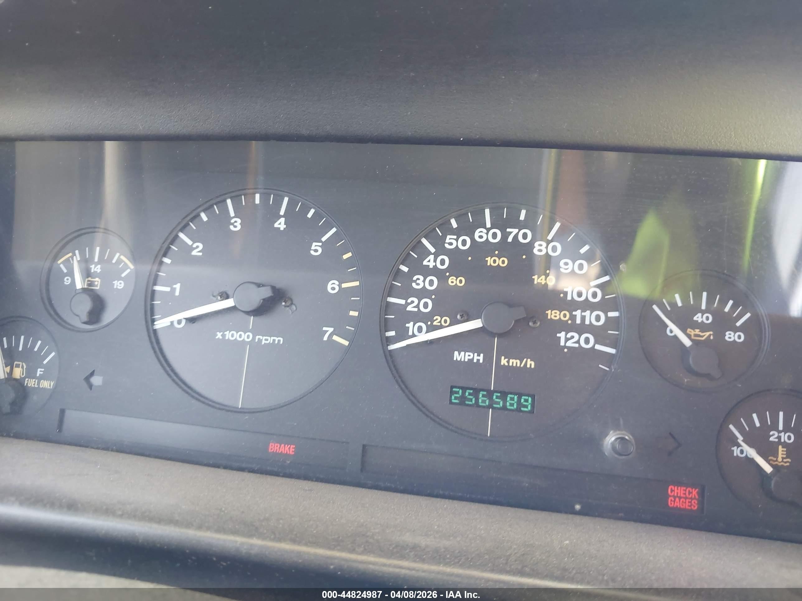 1996 Jeep Grand Cherokee Laredo Серый vin: 1J4FX58S8TC249796