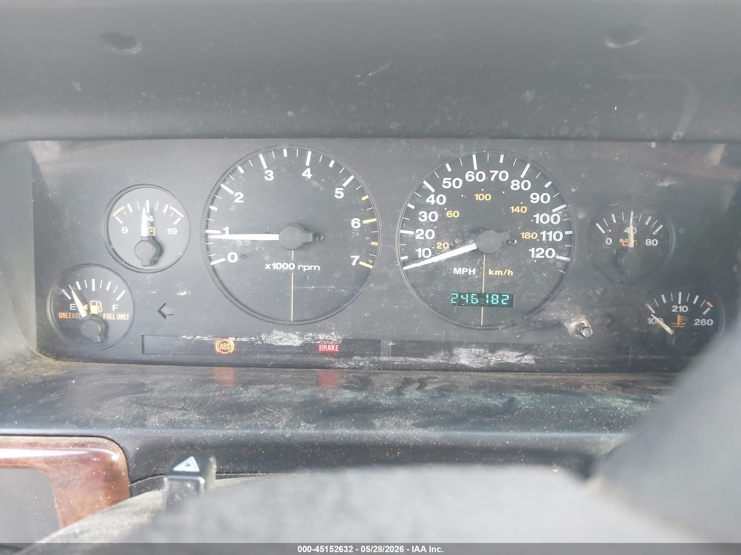 1998 Jeep Grand Cherokee Laredo Green vin: 1J4FX58S9WC124908