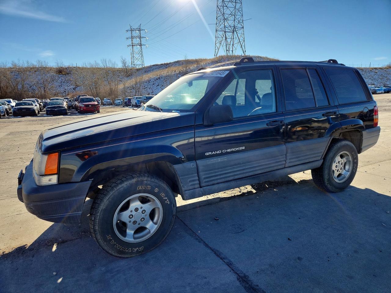 1996 Jeep Grand Cherokee Laredo Black vin: 1J4FX58SXTC304247