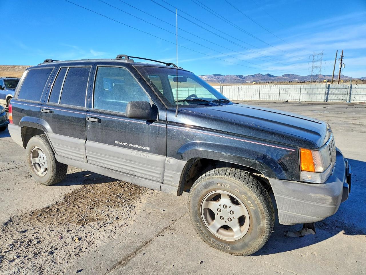 1996 Jeep Grand Cherokee Laredo Black vin: 1J4FX58SXTC304247