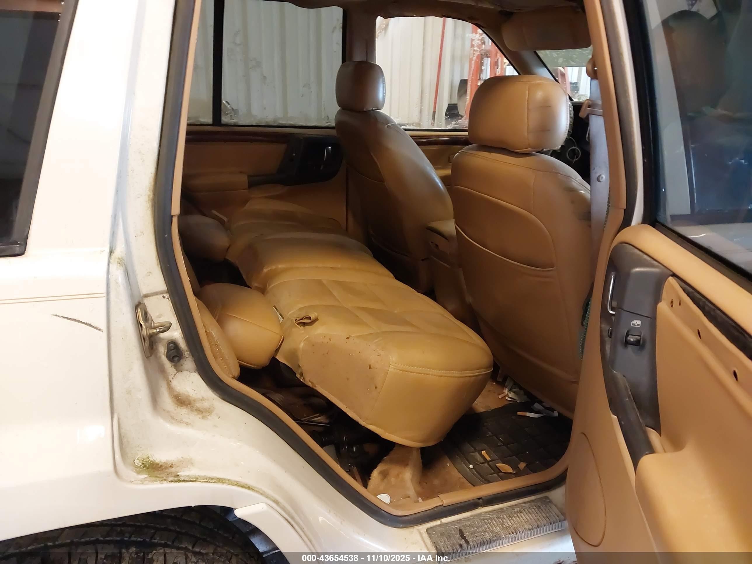 1996 Jeep Grand Cherokee Limited Белый vin: 1J4FX78S8TC389083