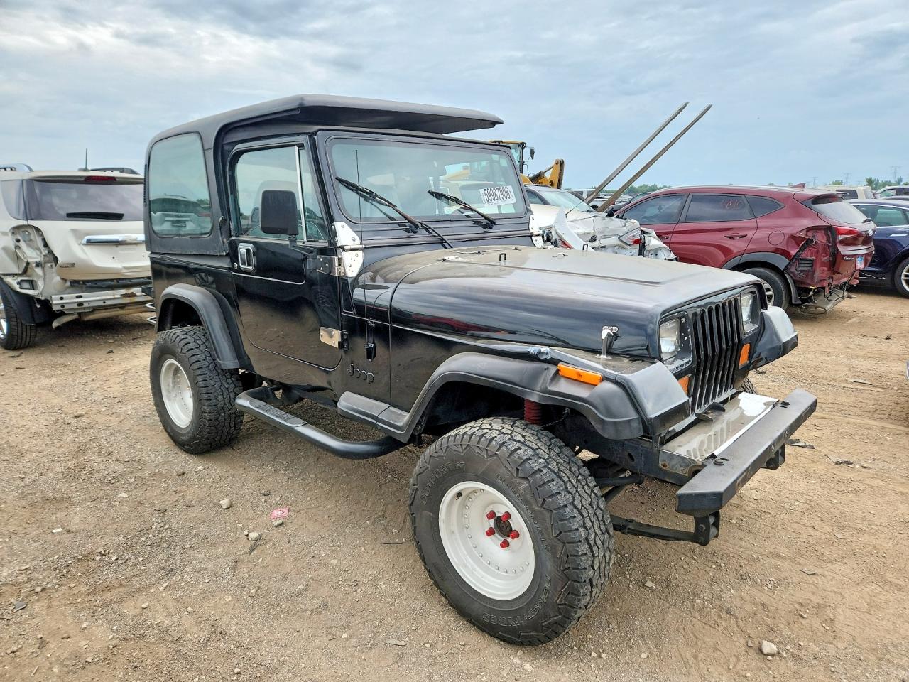 1993 Jeep Wrangler / Yj S Black vin: 1J4FY19P0PP215768