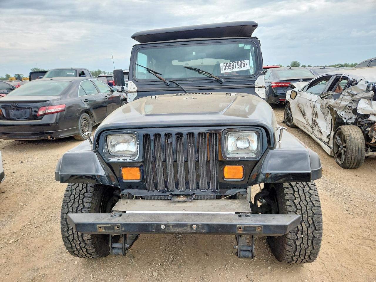 1993 Jeep Wrangler / Yj S Black vin: 1J4FY19P0PP215768