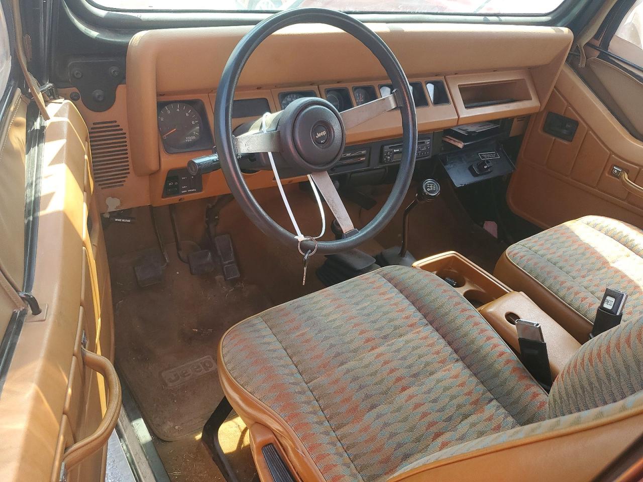 1995 Jeep Wrangler / Yj S Green vin: 1J4FY19P0SP220252