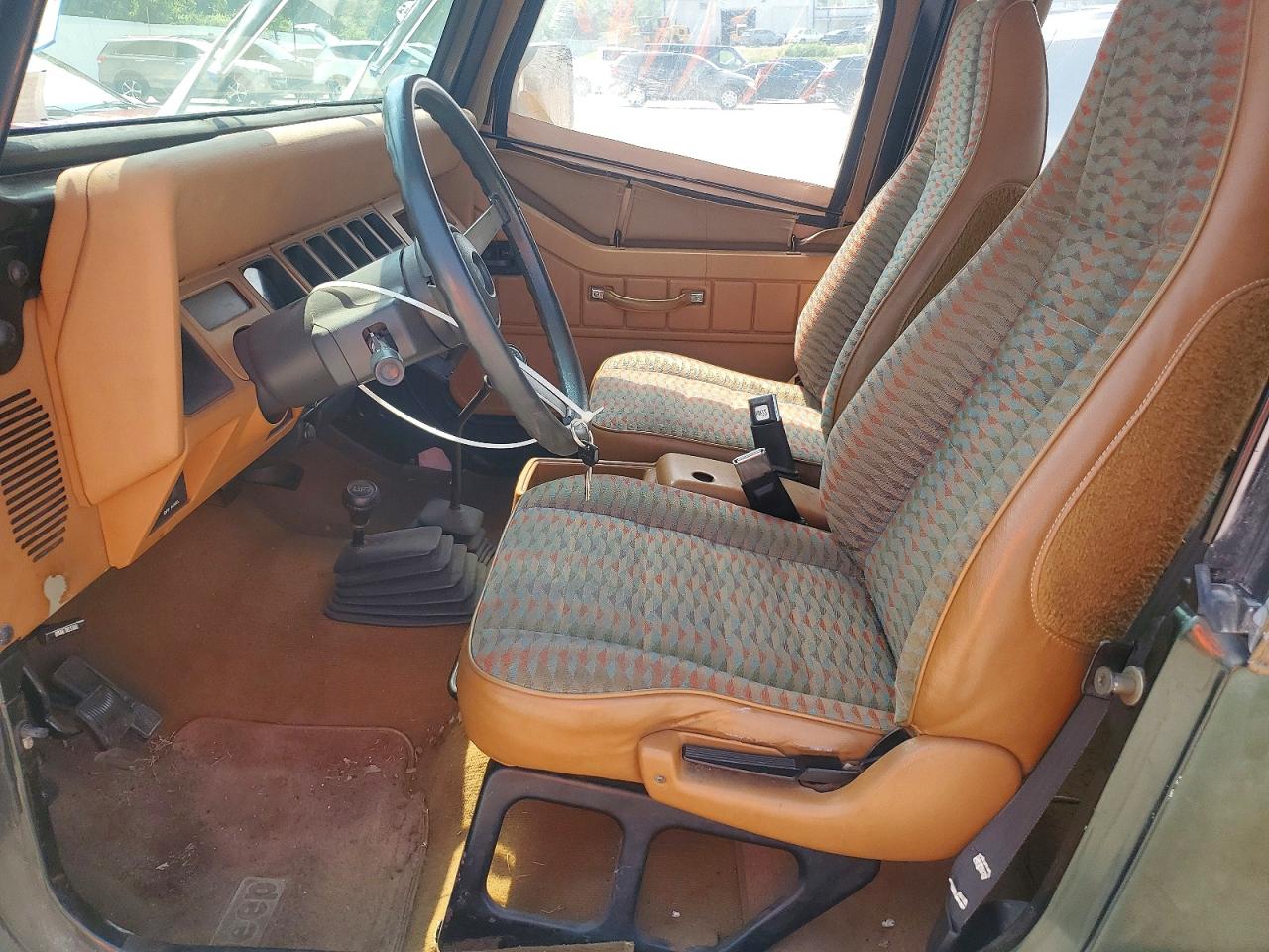 1995 Jeep Wrangler / Yj S Green vin: 1J4FY19P0SP220252