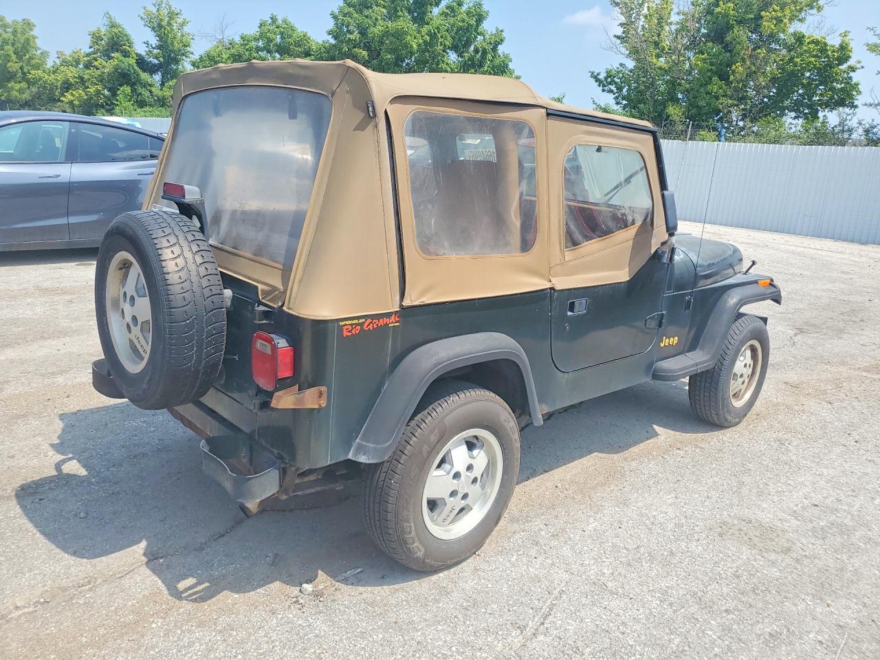1995 Jeep Wrangler / Yj S Green vin: 1J4FY19P0SP220252