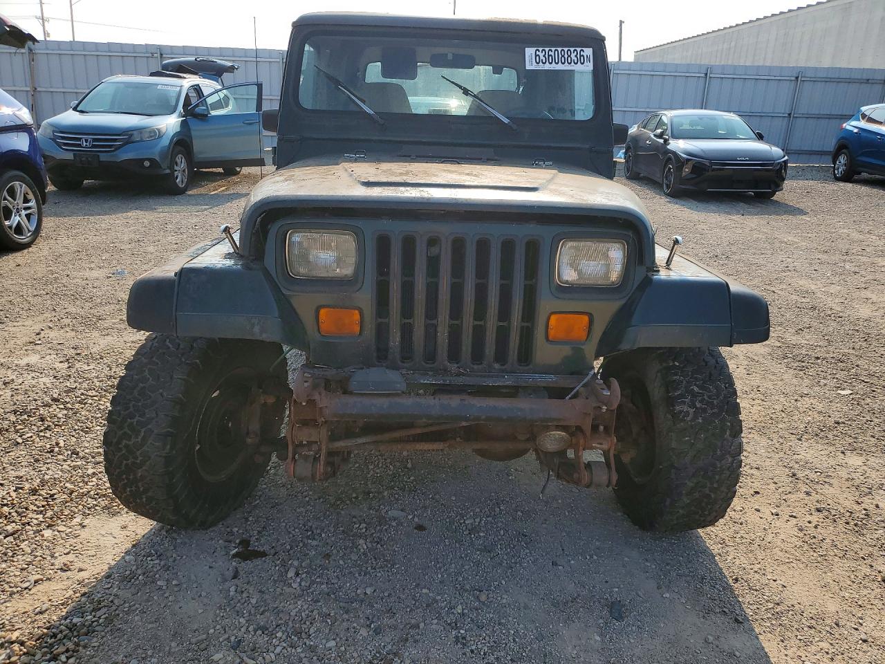 1995 Jeep Wrangler / Yj Green vin: 1J4FY19P0SP263067