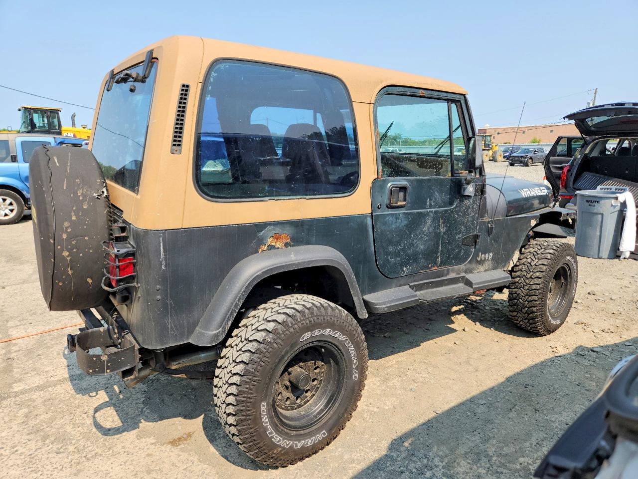 1994 Jeep Wrangler / Yj S Green vin: 1J4FY19P1RP417313