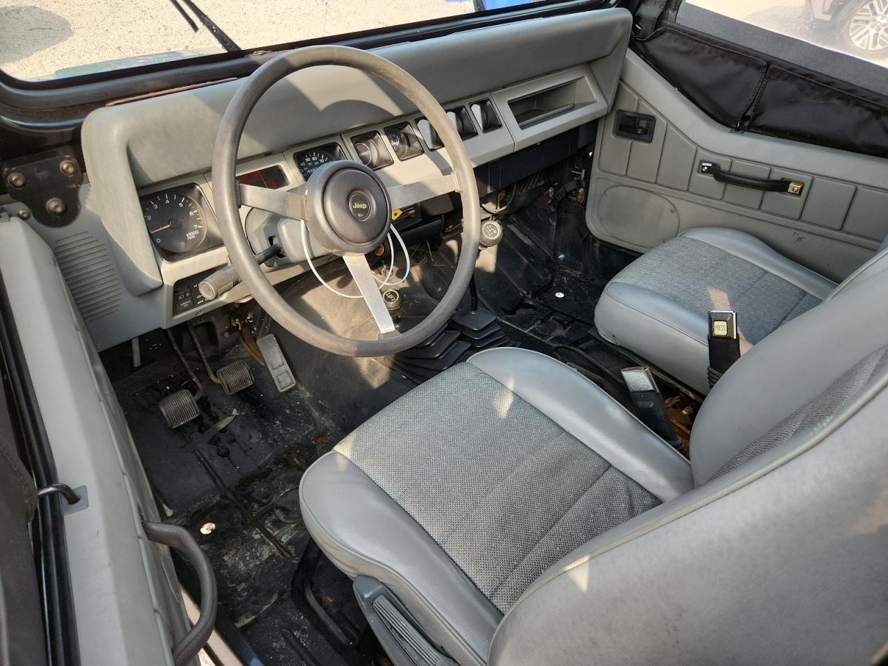 1993 Jeep Wrangler / Yj S Black vin: 1J4FY19P2PP263949