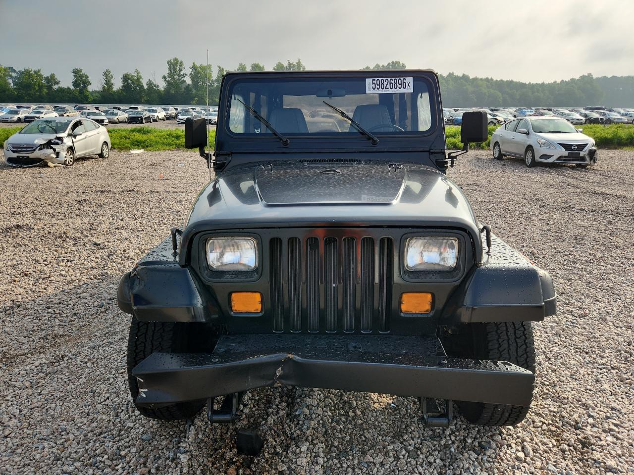 1993 Jeep Wrangler / Yj S Black vin: 1J4FY19P2PP263949