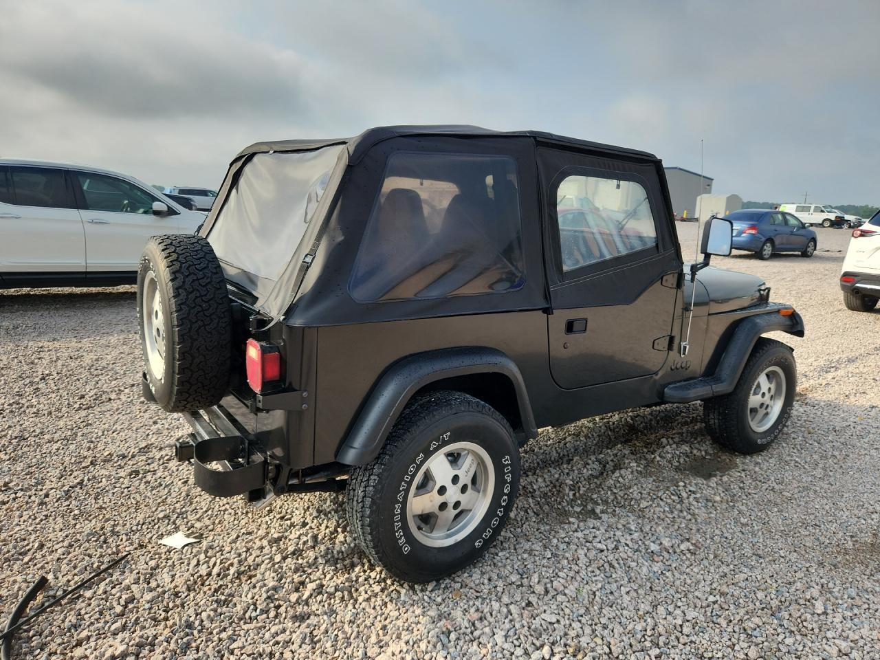 1993 Jeep Wrangler / Yj S Black vin: 1J4FY19P2PP263949