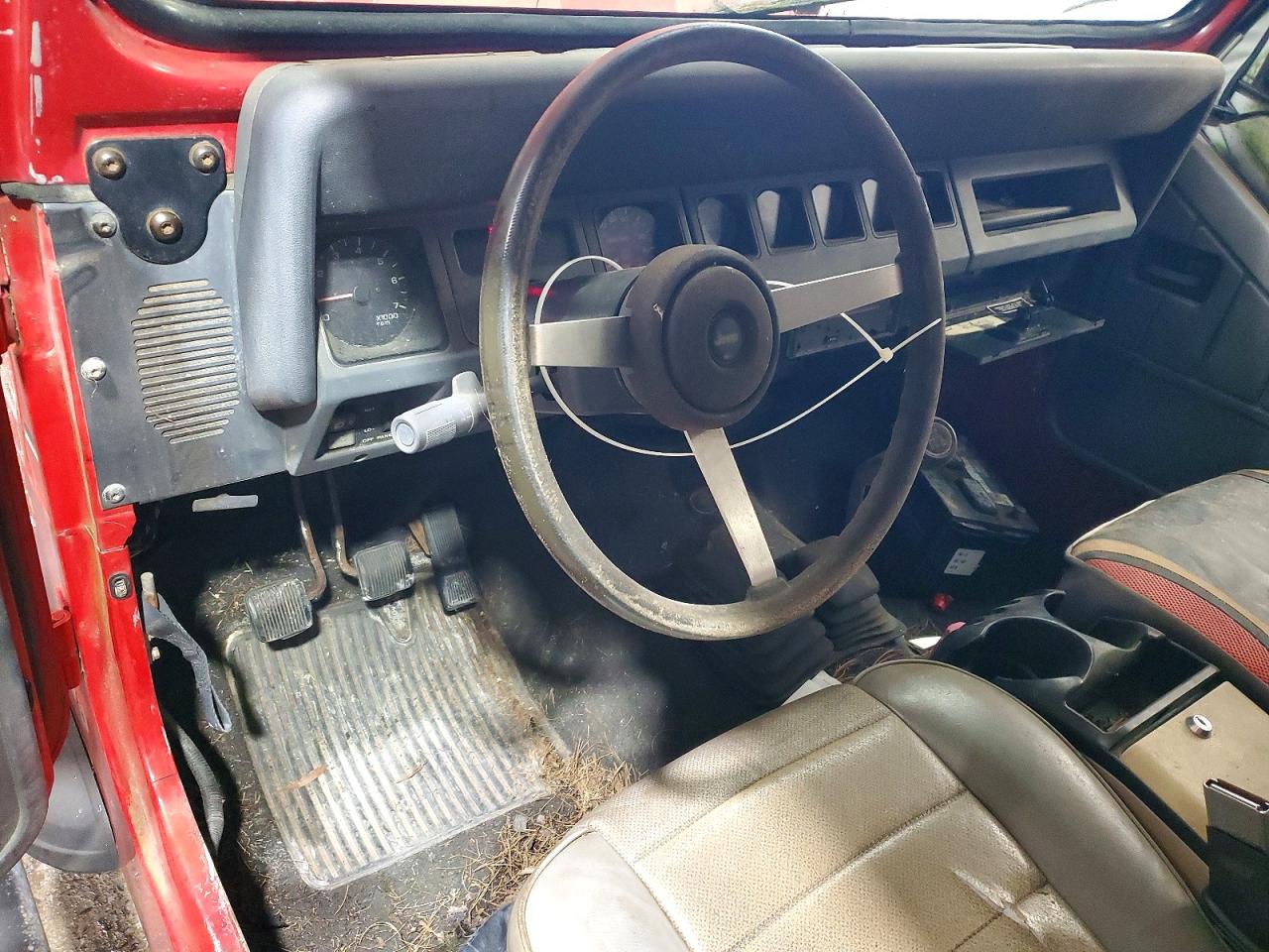1994 Jeep Wrangler / Yj S Red vin: 1J4FY19P2RP410788