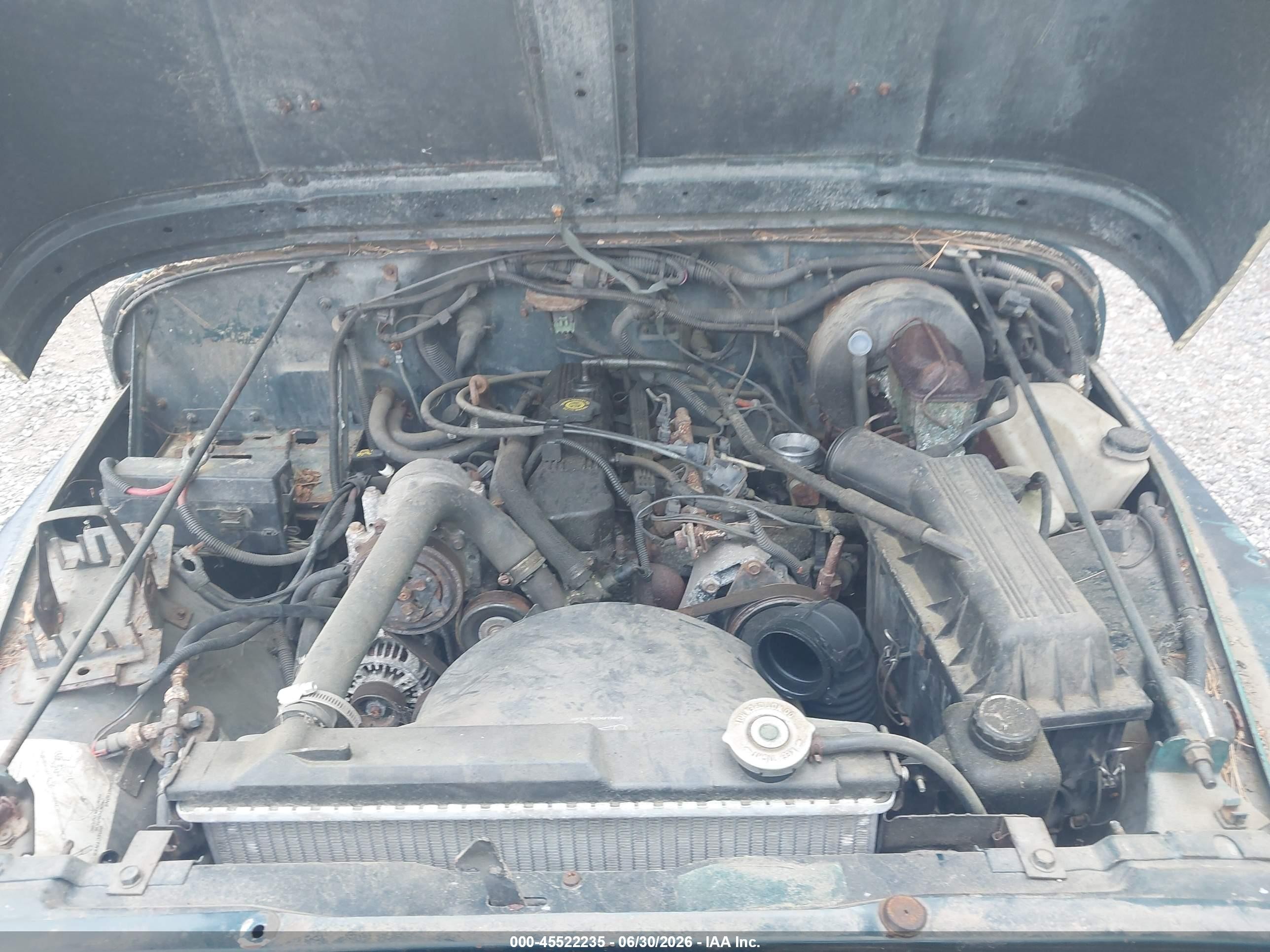 1995 Jeep Wrangler / Yj S/rio Grande Зеленый vin: 1J4FY19P2SP264236