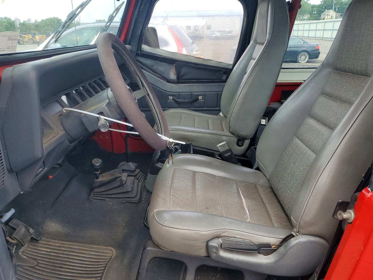 1995 Jeep Wrangler / Yj S Red vin: 1J4FY19P2SP298242