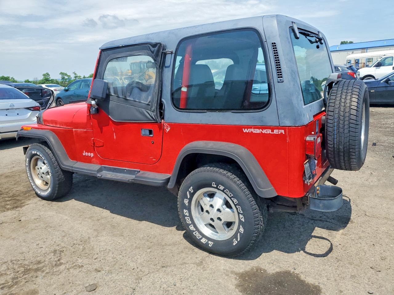 1995 Jeep Wrangler / Yj S Red vin: 1J4FY19P2SP298242