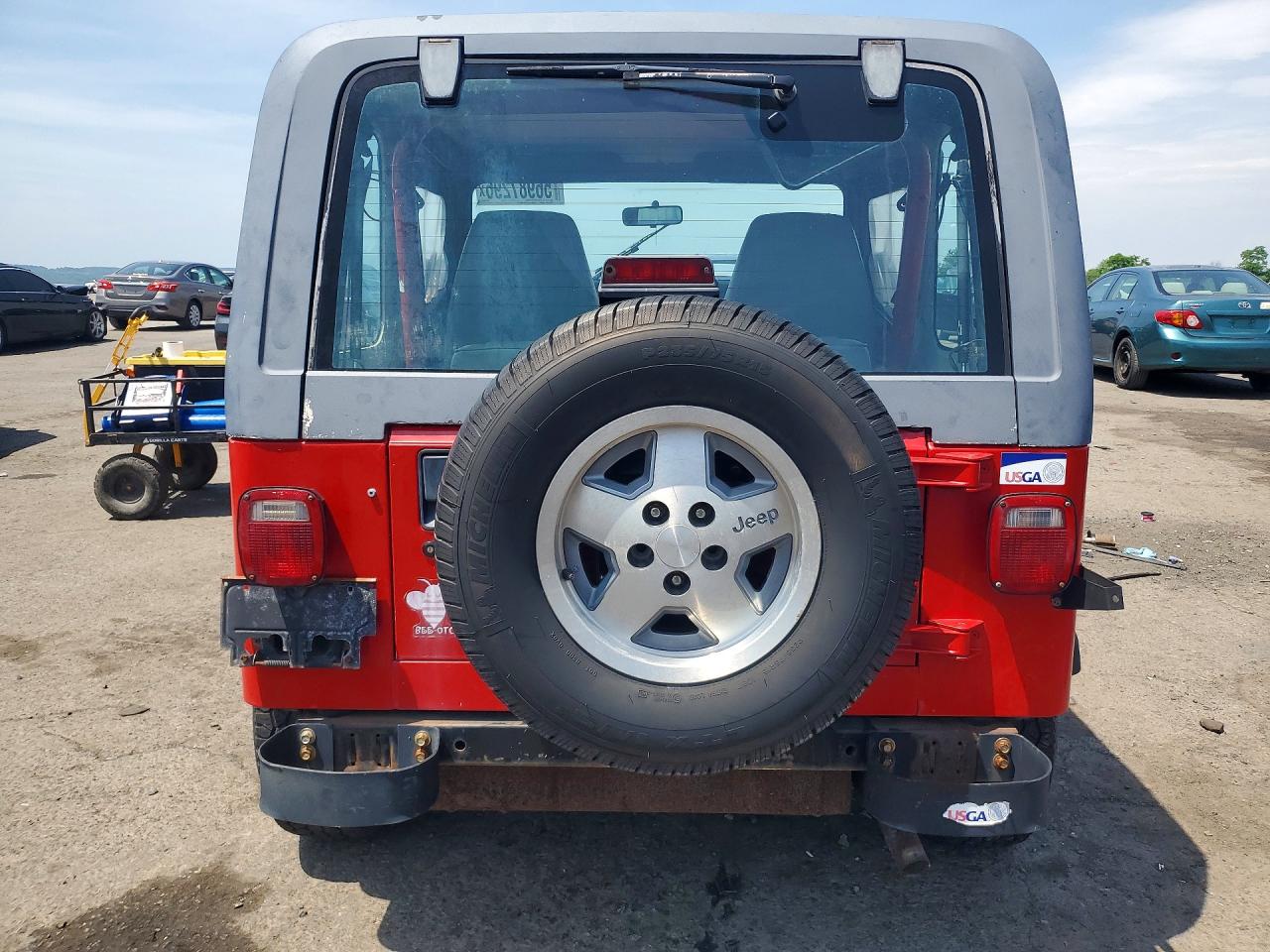 1995 Jeep Wrangler / Yj S Red vin: 1J4FY19P2SP298242