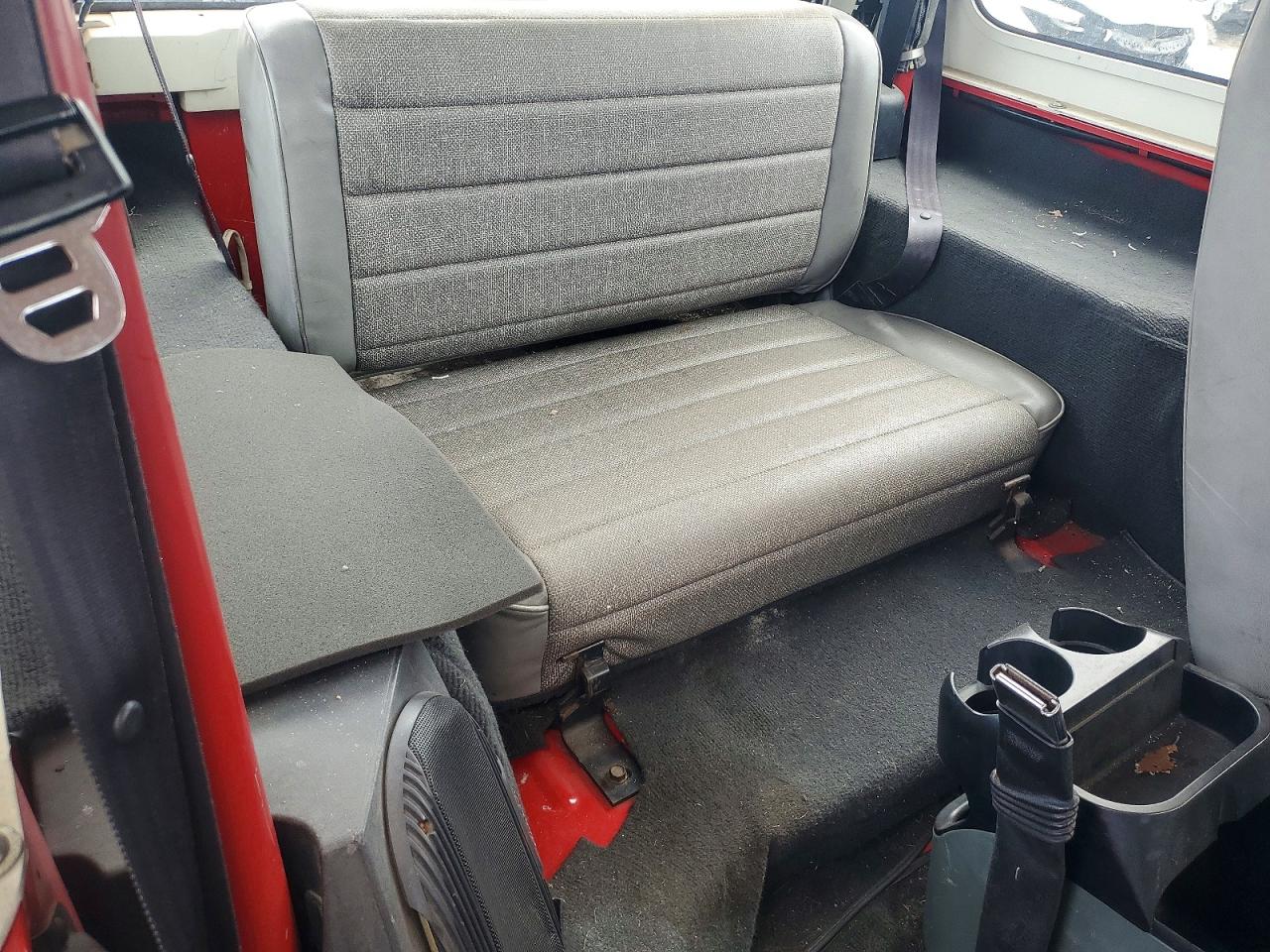 1995 Jeep Wrangler / Yj S Red vin: 1J4FY19P2SP298242