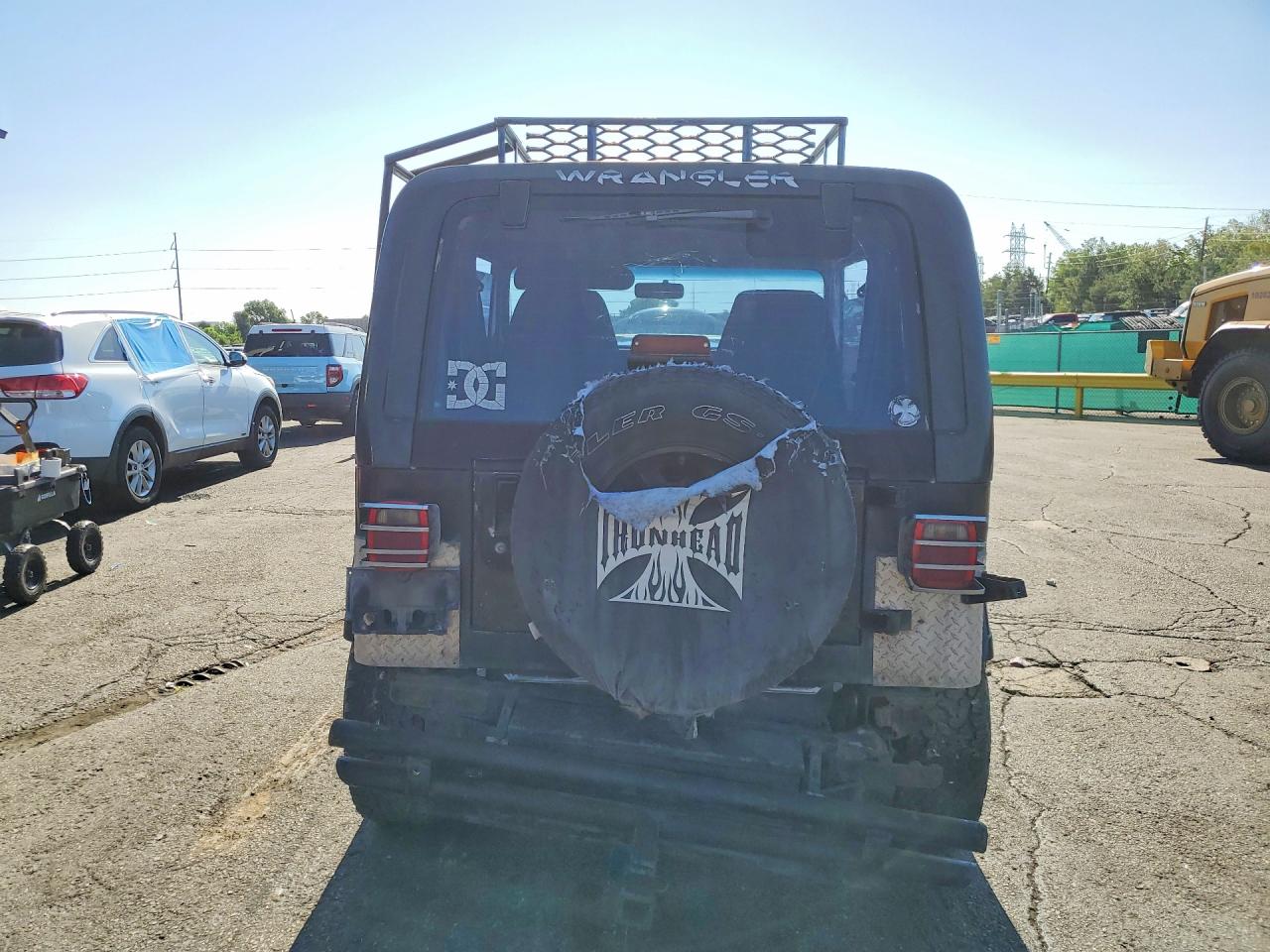 1994 Jeep Wrangler / Yj S Black vin: 1J4FY19P3RP421489