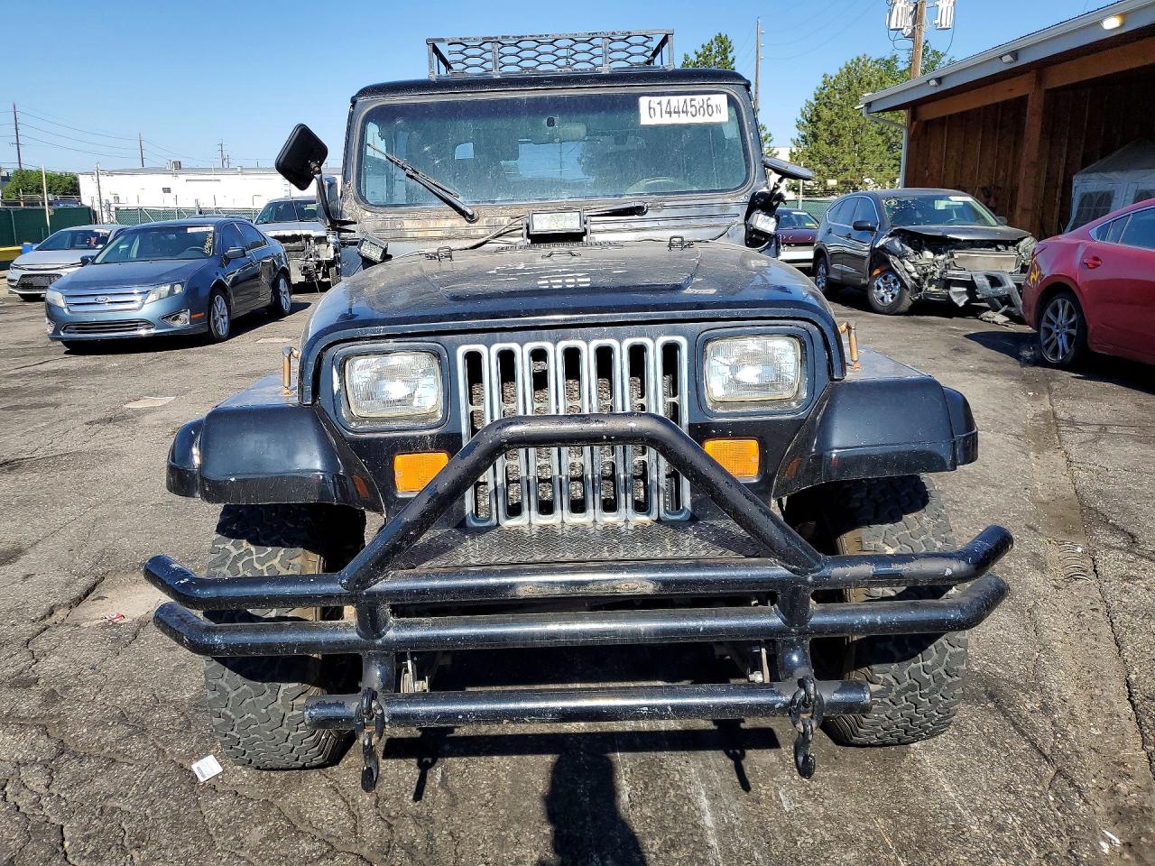 1994 Jeep Wrangler / Yj S Black vin: 1J4FY19P3RP421489