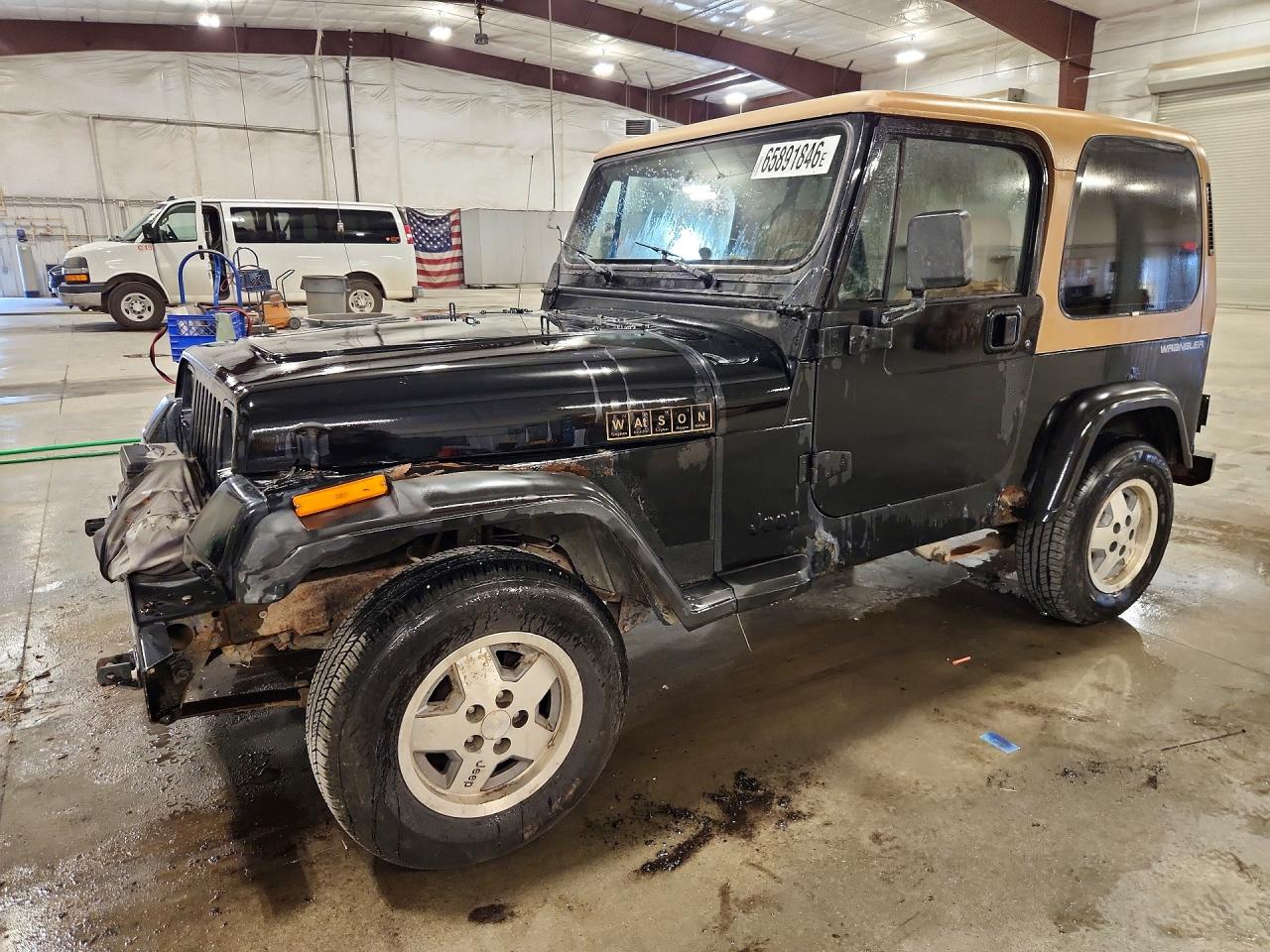 1995 Jeep Wrangler / Yj S Black vin: 1J4FY19P4SP236891