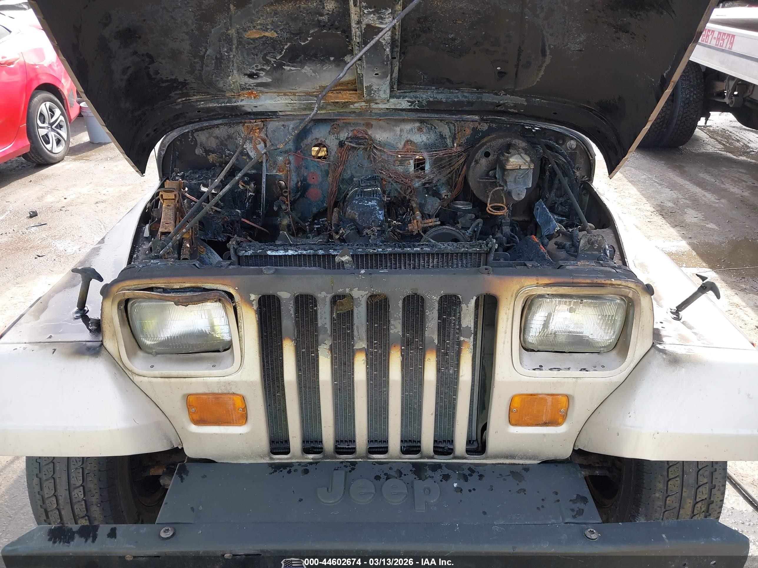 1995 Jeep Wrangler / Yj S/rio Grande Champagne vin: 1J4FY19P4SP290935