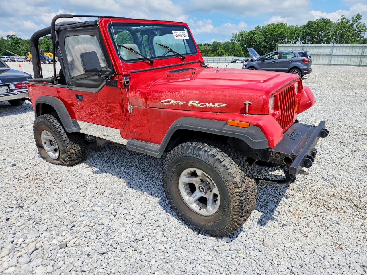 1994 Jeep Wrangler / Yj S Red vin: 1J4FY19P5RP438312