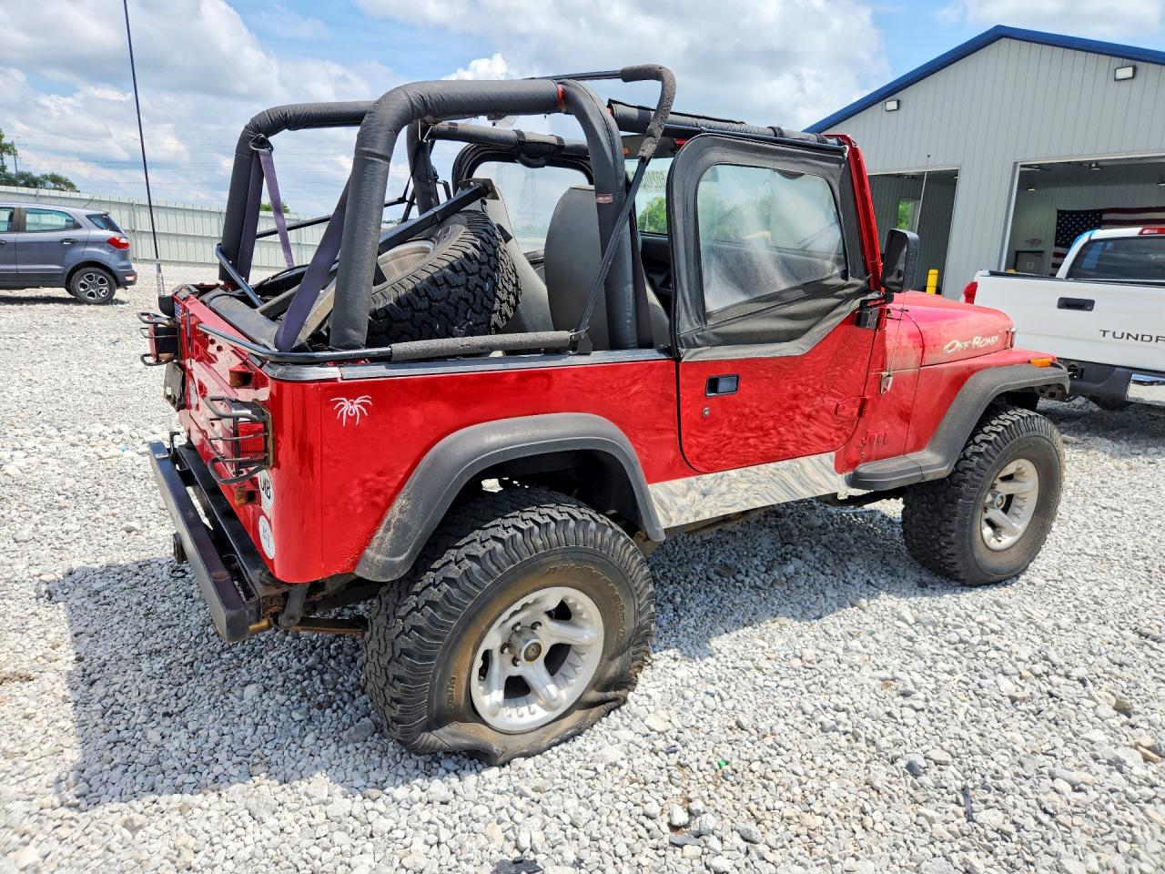 1994 Jeep Wrangler / Yj S Red vin: 1J4FY19P5RP438312