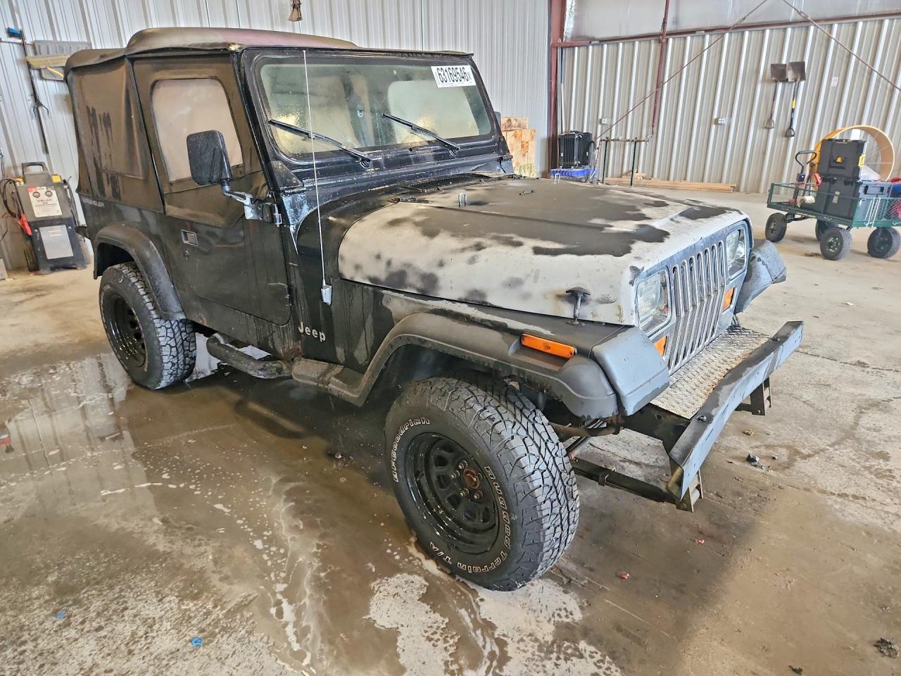 1995 Jeep Wrangler / Yj S Black vin: 1J4FY19P5SP243333