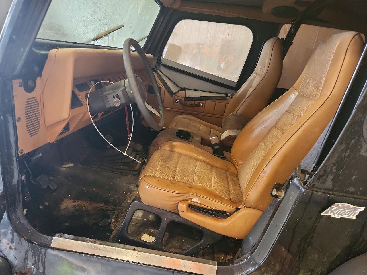 1995 Jeep Wrangler / Yj S Black vin: 1J4FY19P5SP243333