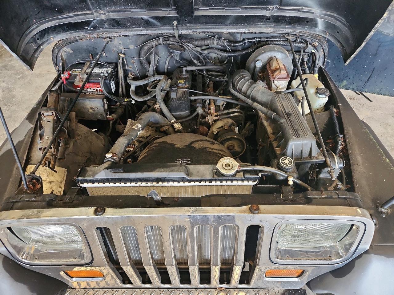 1995 Jeep Wrangler / Yj S Black vin: 1J4FY19P5SP243333