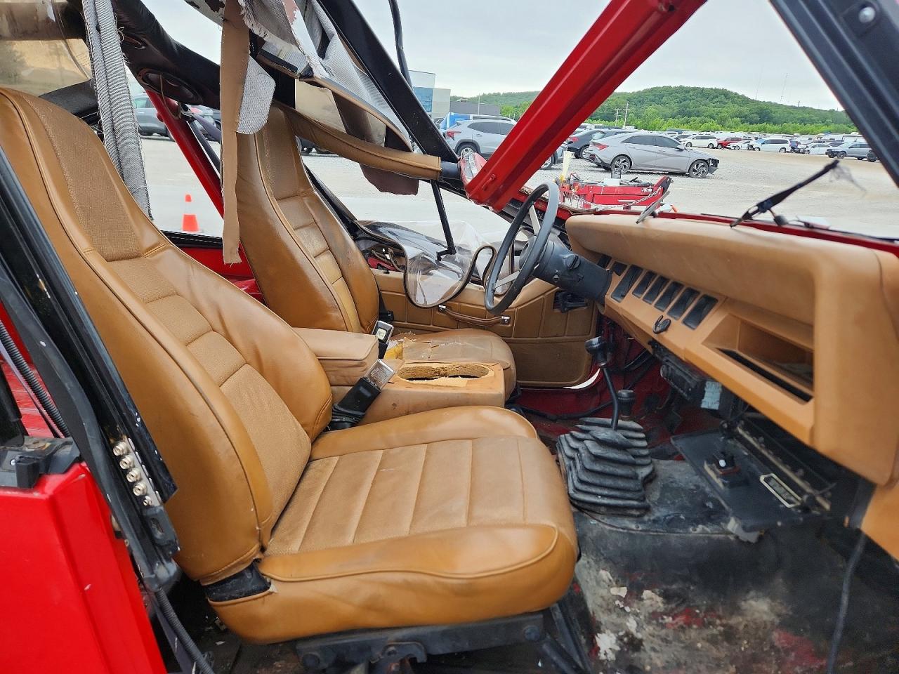 1994 Jeep Wrangler / Yj S Красный vin: 1J4FY19P6RP406484