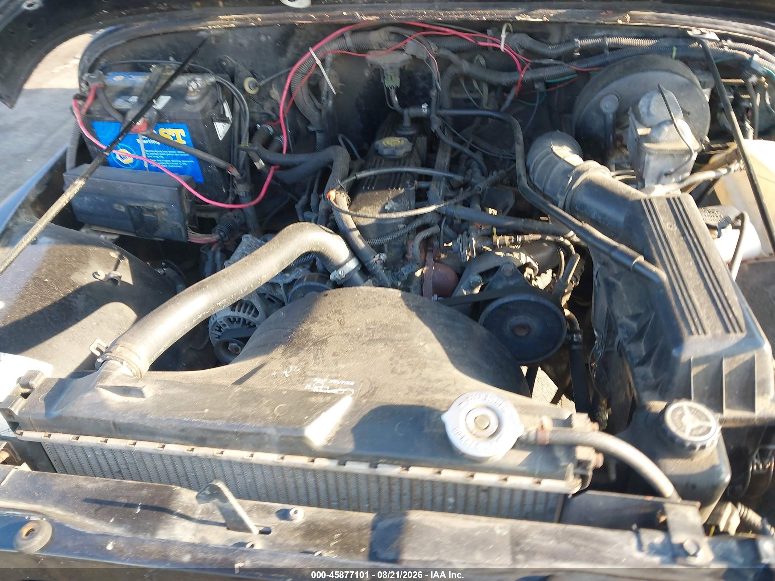 1995 Jeep Wrangler / Yj S/rio Grande Black vin: 1J4FY19P6SP267575