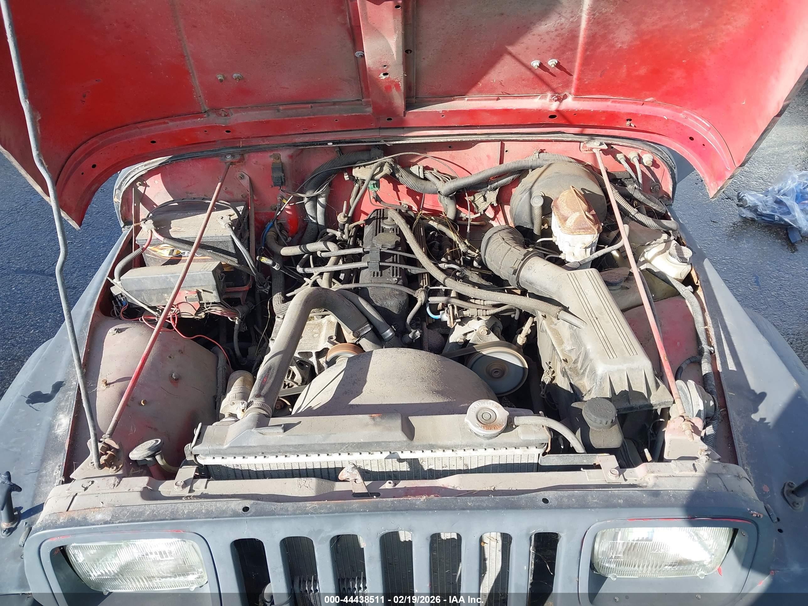 1994 Jeep Wrangler / Yj S Черный vin: 1J4FY19P7RP419745