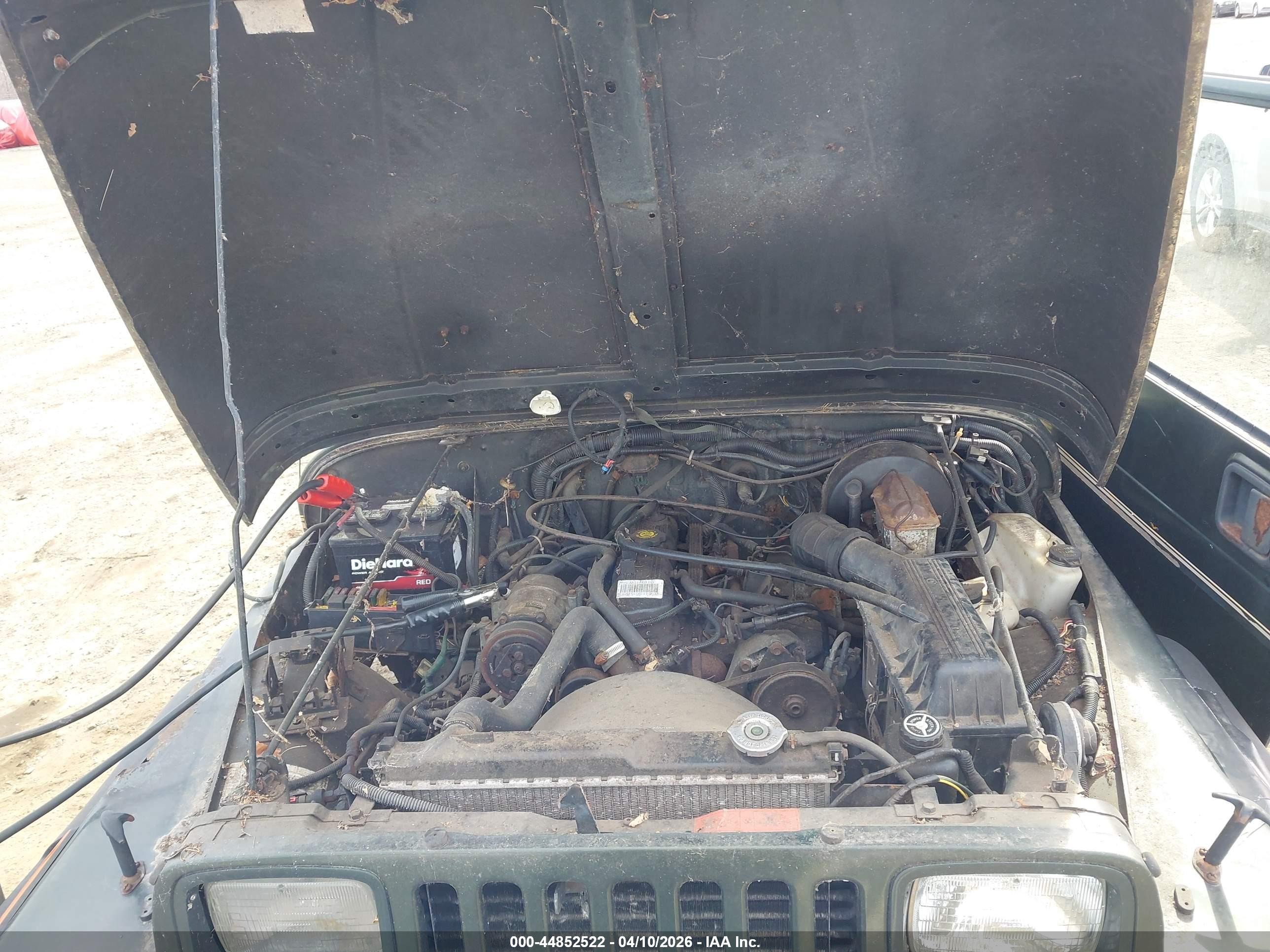 1995 Jeep Wrangler / Yj S/rio Grande Зеленый vin: 1J4FY19P7SP236335