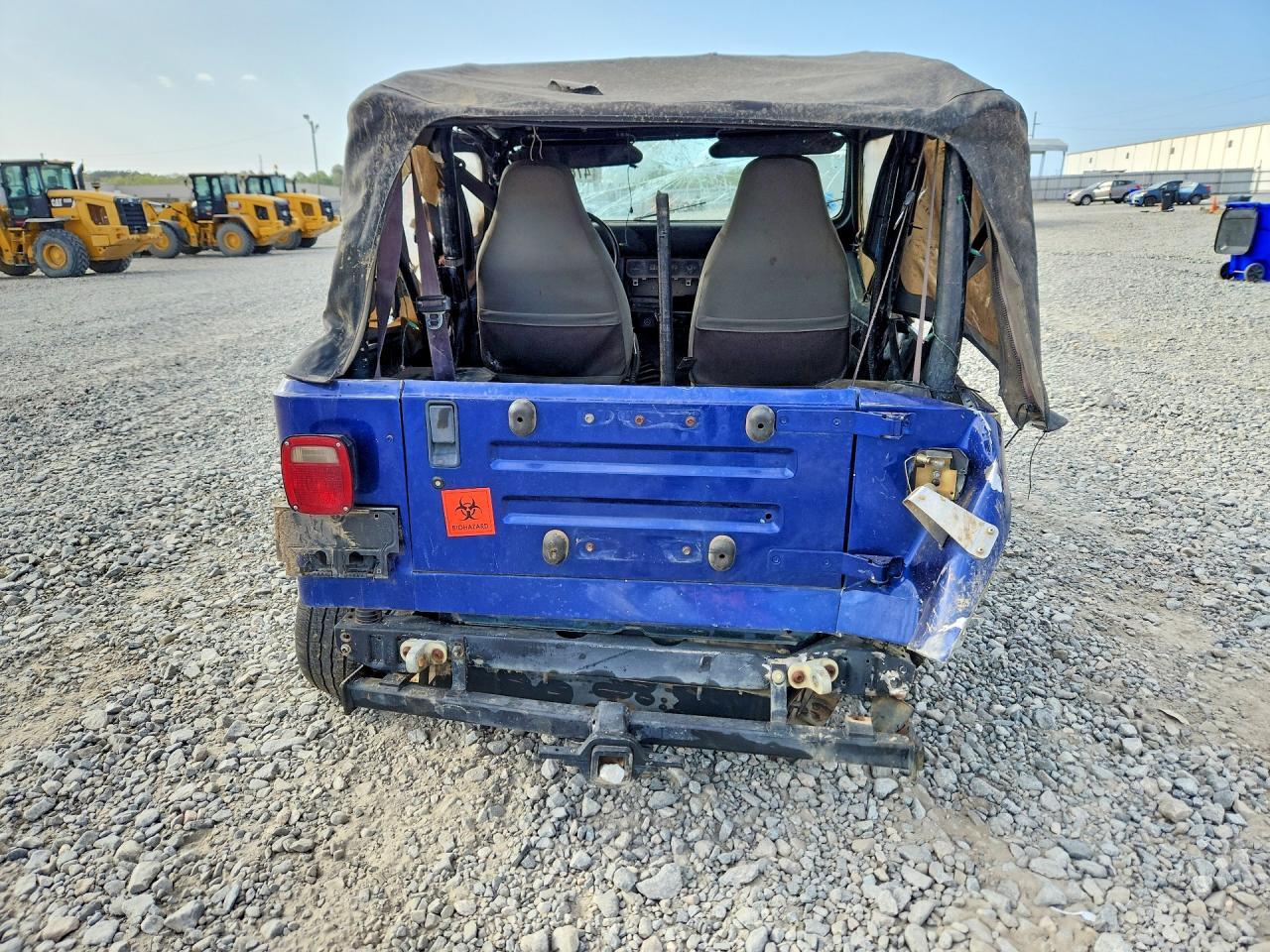 1994 Jeep Wrangler / Yj S Blue vin: 1J4FY19P8RP474334
