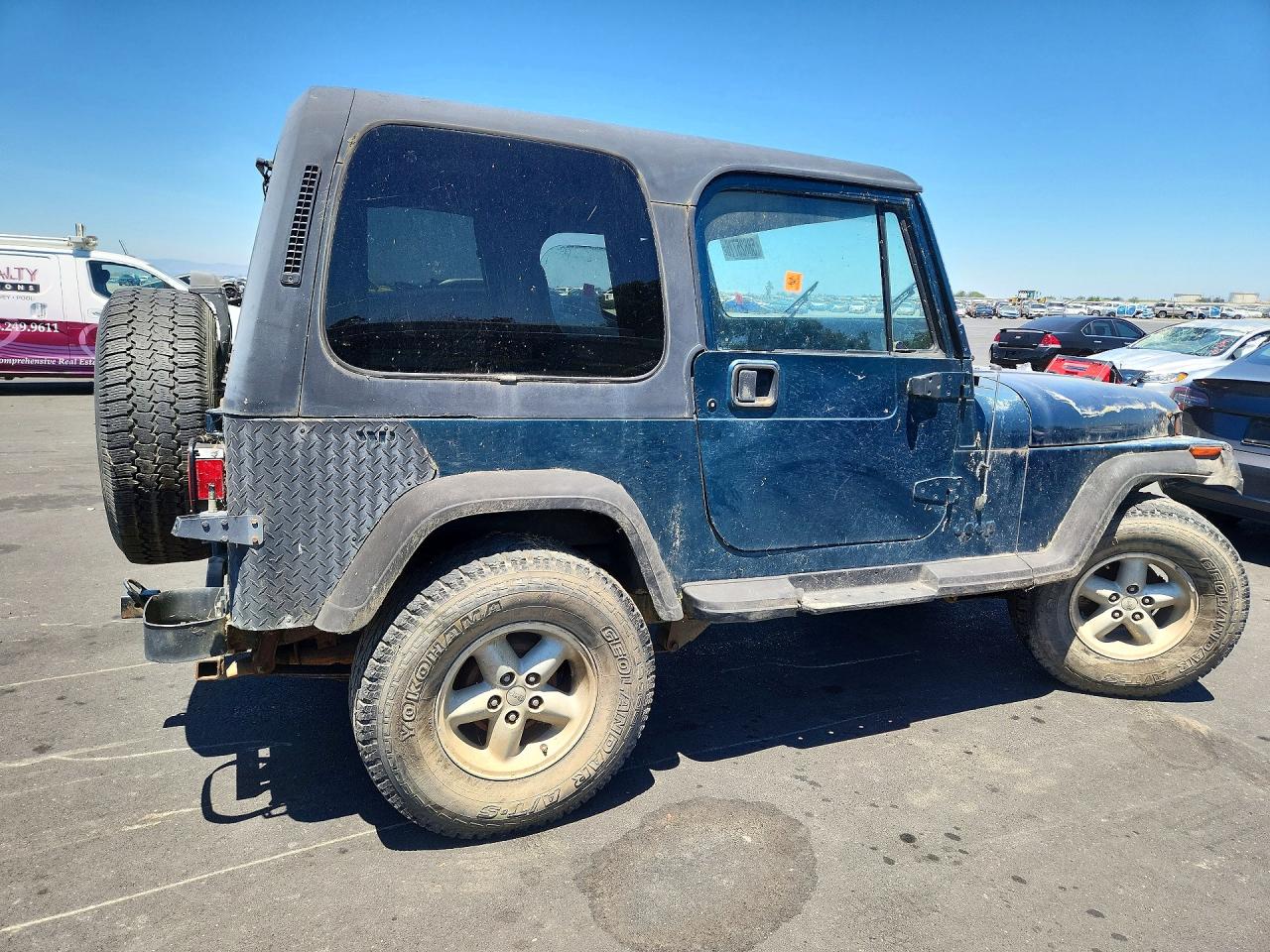 1995 Jeep Wrangler / Yj S Green vin: 1J4FY19PXSP302389