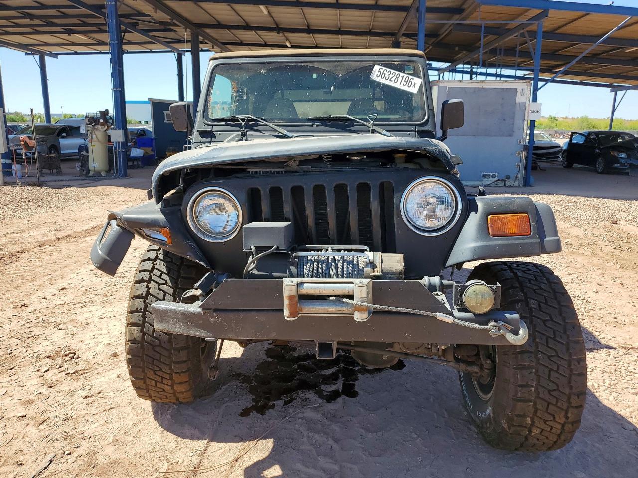 1999 Jeep Wrangler / Tj Sport Black vin: 1J4FY19S0XP403176